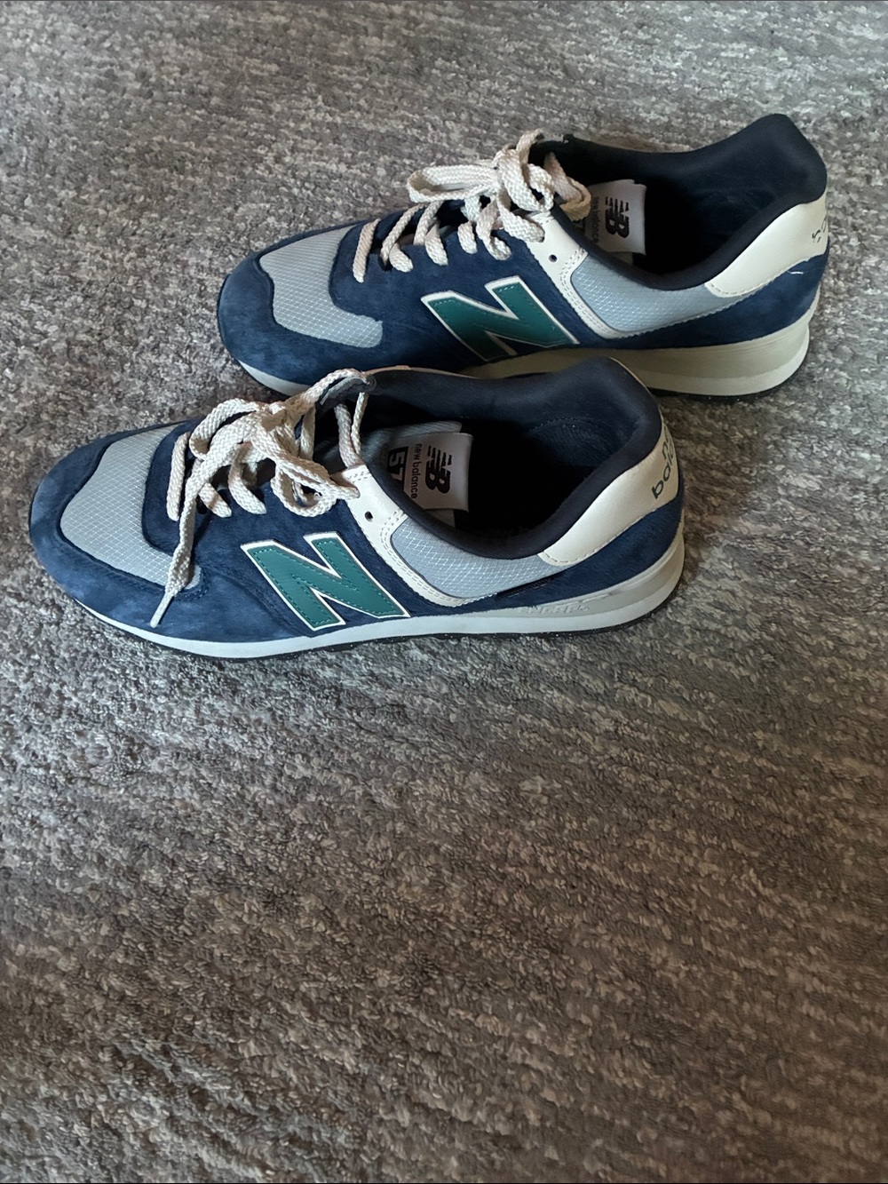 New Balance 574 Cordura Encap Navy/Gray. Size 11 Men’s, 12.5 Women’s - Picture 3 of 8